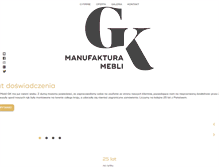 Tablet Screenshot of meble-gk.pl